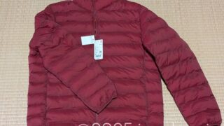 ユニクロ パフテックジャケット XL RED