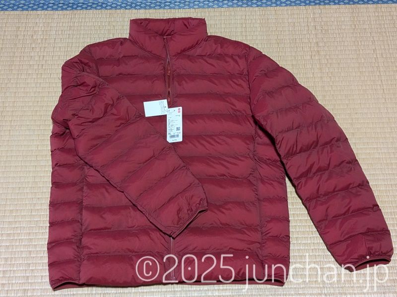 ユニクロ パフテックジャケット XL RED