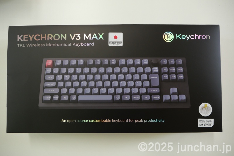 Keychron V3 Max 外箱