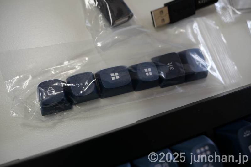 Keychron V3 Max 内容物 キーキャップ