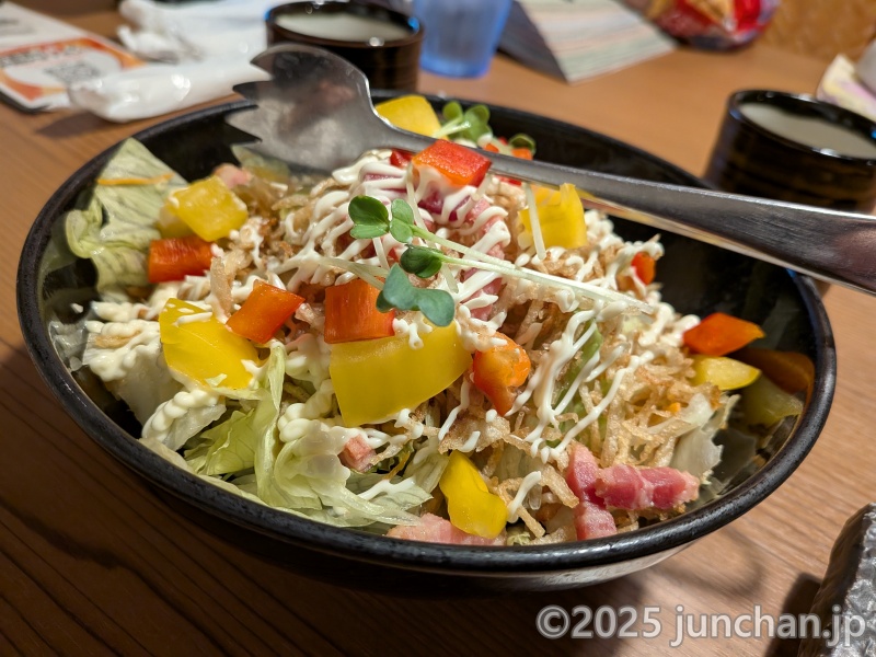 海山亭いっちょう 小諸店 じゃがいもパリパリサラダ