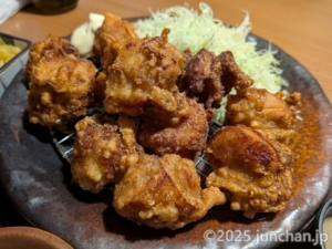 海山亭いっちょう 小諸店 デカ盛り鶏の唐揚げ定食