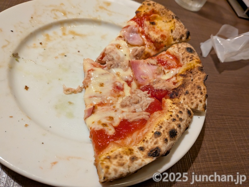 長野県佐久市 ナポリの食卓 ピザ