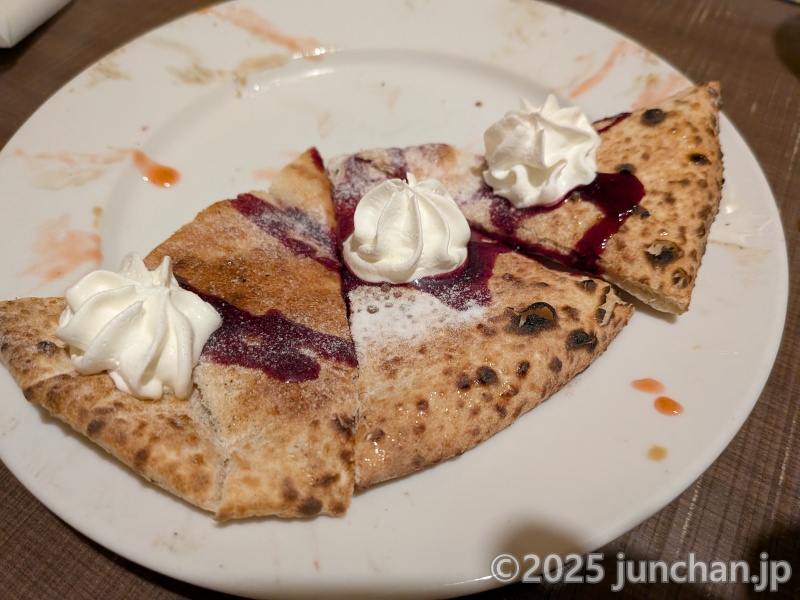 長野県佐久市 ナポリの食卓 ピザ