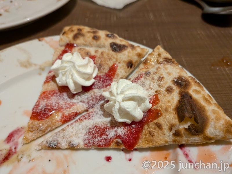 長野県佐久市 ナポリの食卓 ピザ