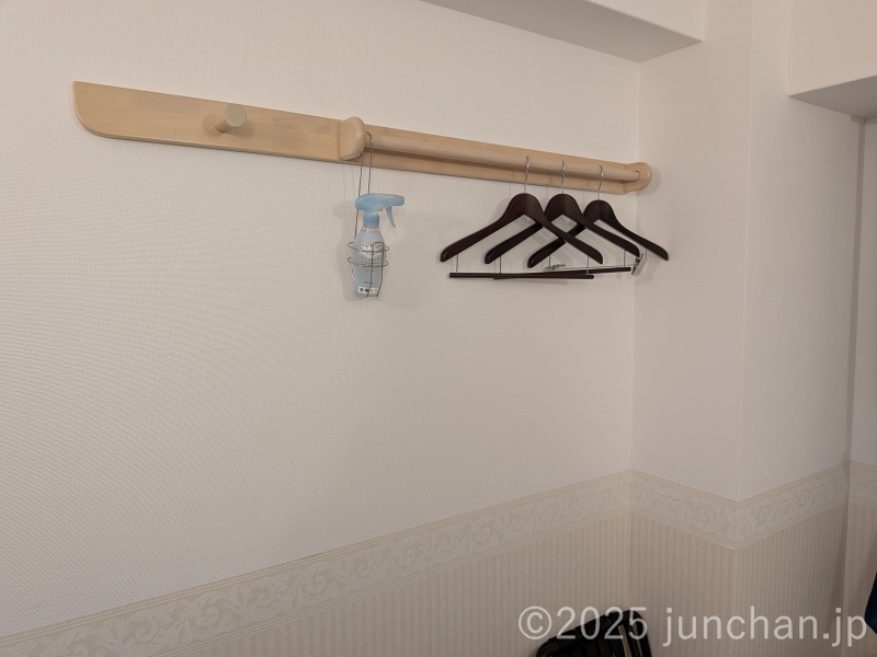 東横INN大宮駅東口 ワイドスペースシングル ハンガーラック