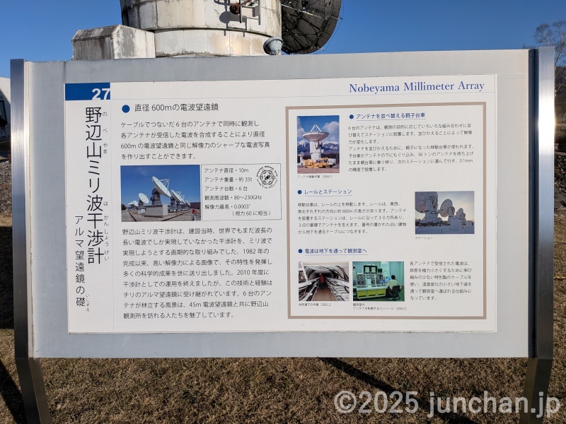 国立天文台野辺山 ミリ波干渉計の説明