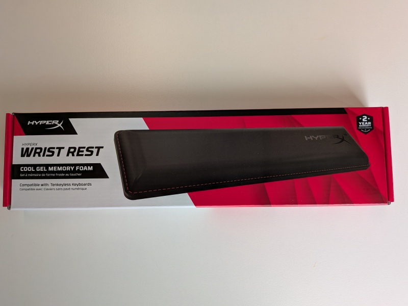 HP HyperX 4Z7X1AA リストレスト テンキーレス 外箱