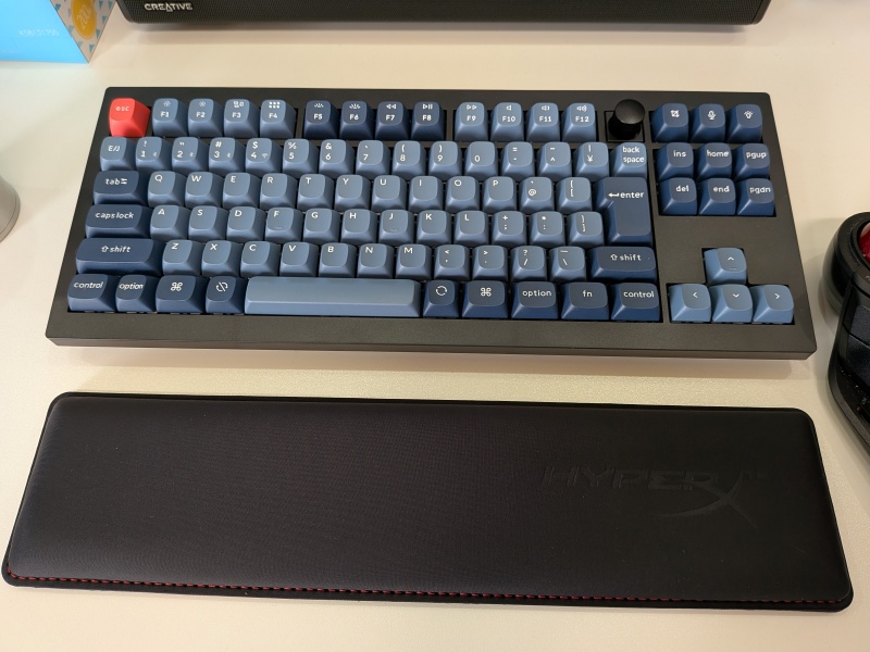 HP HyperX 4Z7X1AA リストレスト テンキーレス キーボードに添える