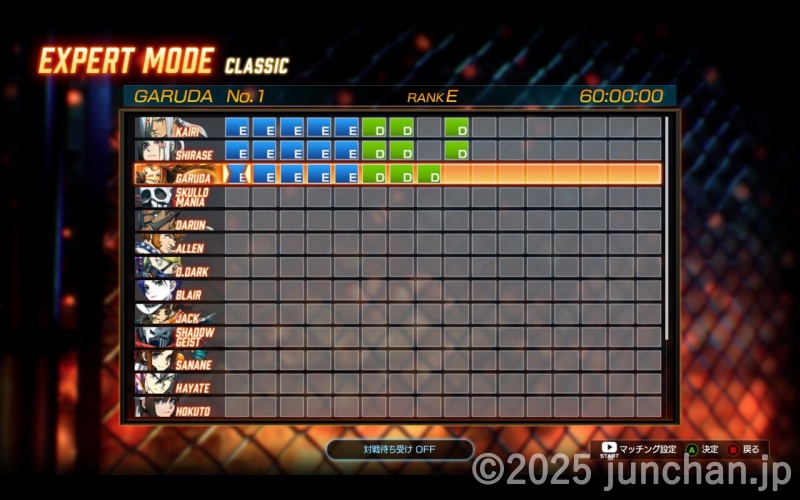 FIGHTING EX LAYER EXPERT MODE