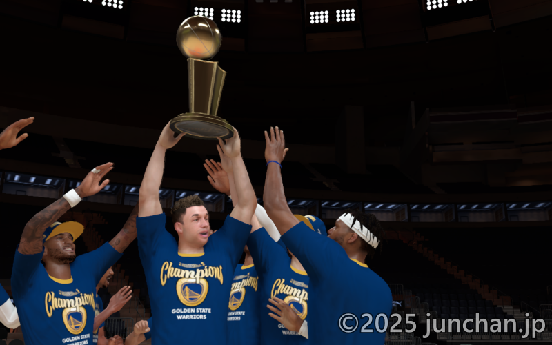NBA 2K26 ルーキーシーズン ファイナル優勝