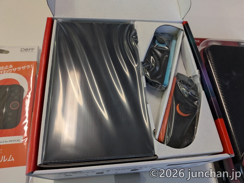 Nintendo Switch 2を開封