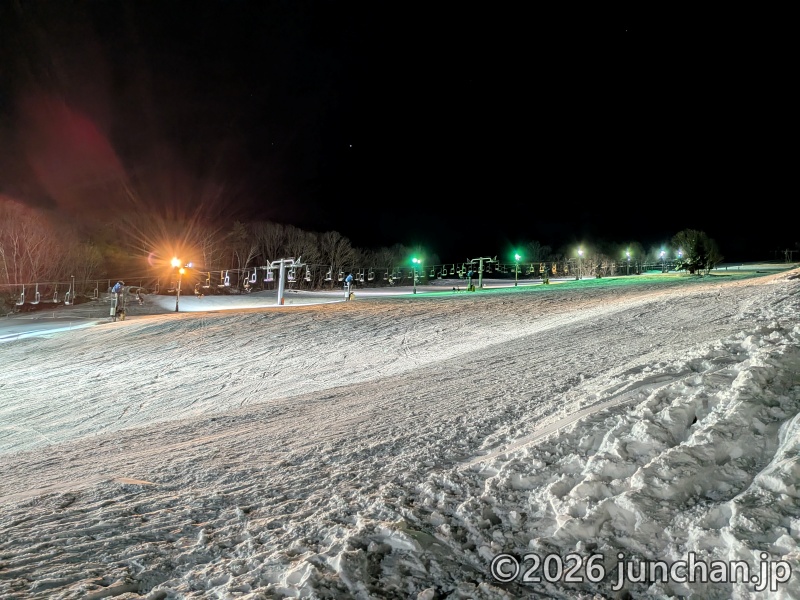 小丸山スキー場 ナイター