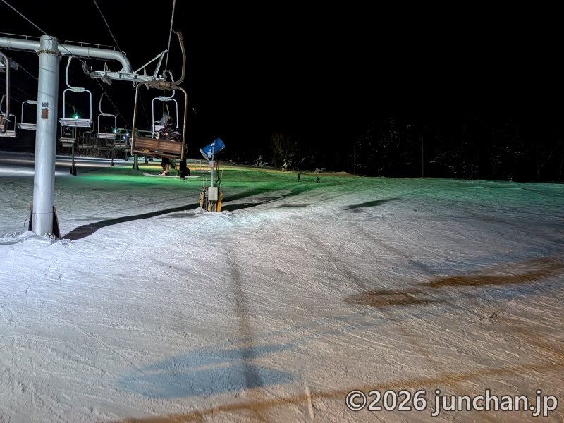 小丸山スキー場 ナイター