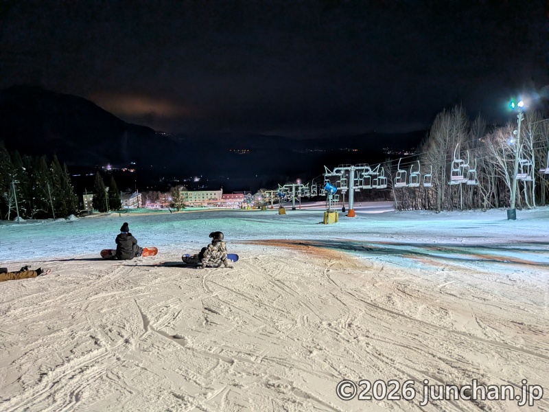 小丸山スキー場 ナイター