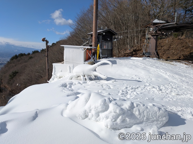 佐久スキーガーデン パラダ カンタンテ上部コース