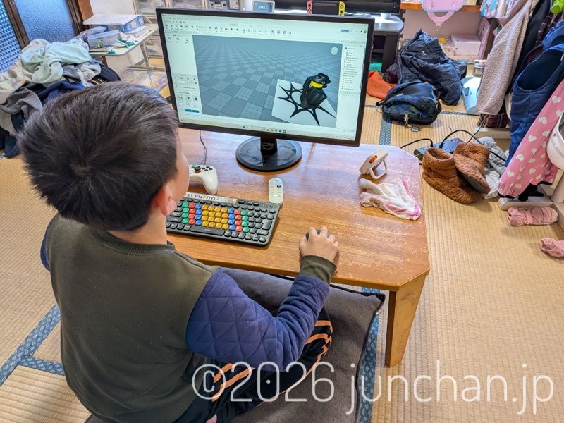 Roblox Studio でゲーム開発してみる息子