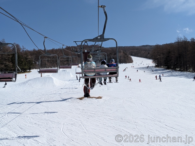 湯の丸スキー場 たまにはみんなで滑る