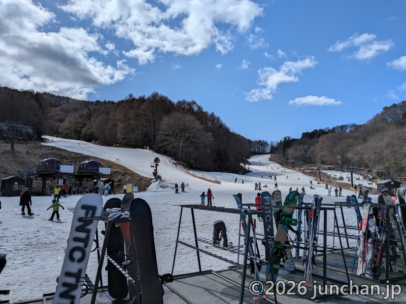 佐久スキーガーデンパラダ 晴天
