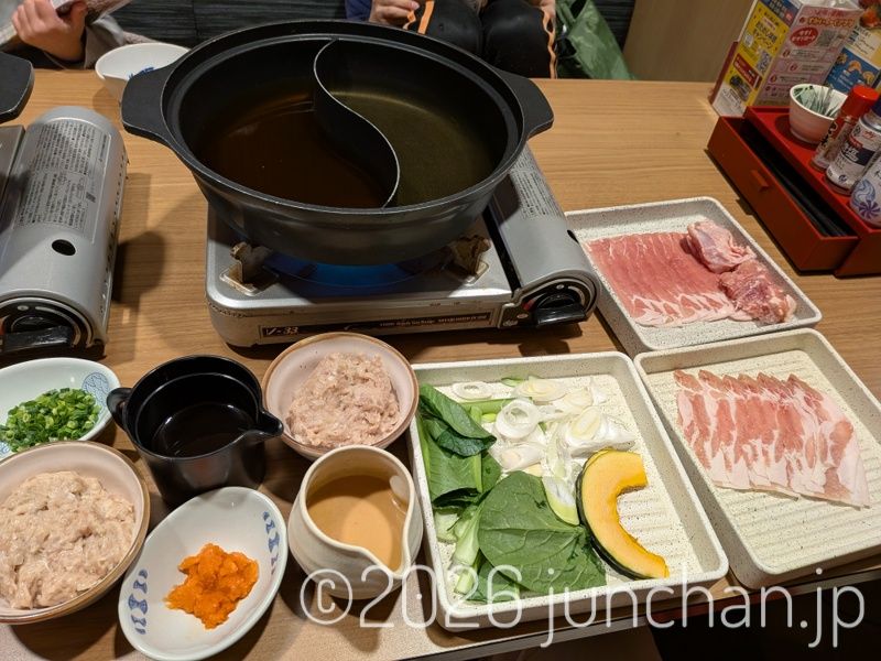 夢庵 佐久平駅前店 しゃぶしゃぶ食べ放題