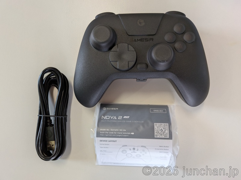 GameSir Nova 2 Lite 内容物