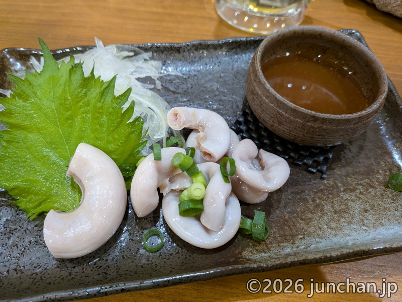 居酒屋 傍 (SOBA) コブクロ刺し