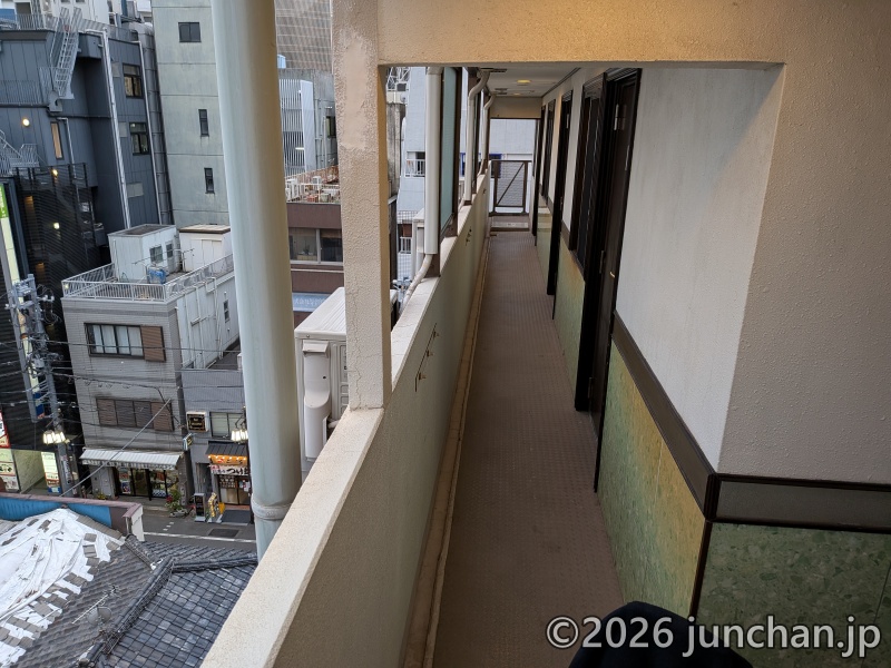 東横INN大塚駅北口1 廊下