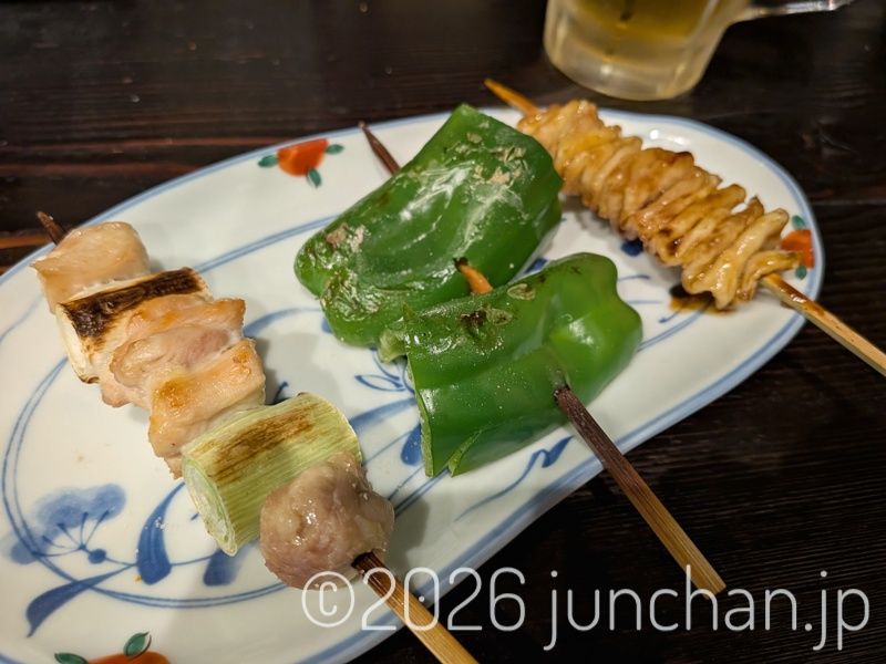 三島 焼きとり いろ鳥 晩酌セット 焼鳥3本