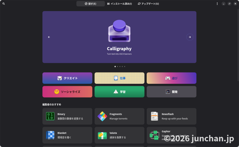CachyOS Flatpak (Gnome Software)