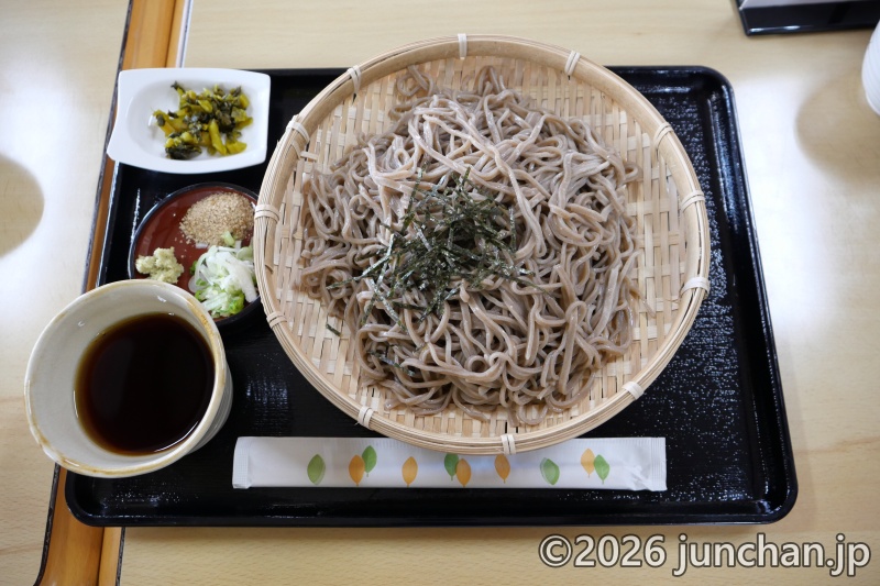 ホテル銀嶺 ランチ 大ザルそば
