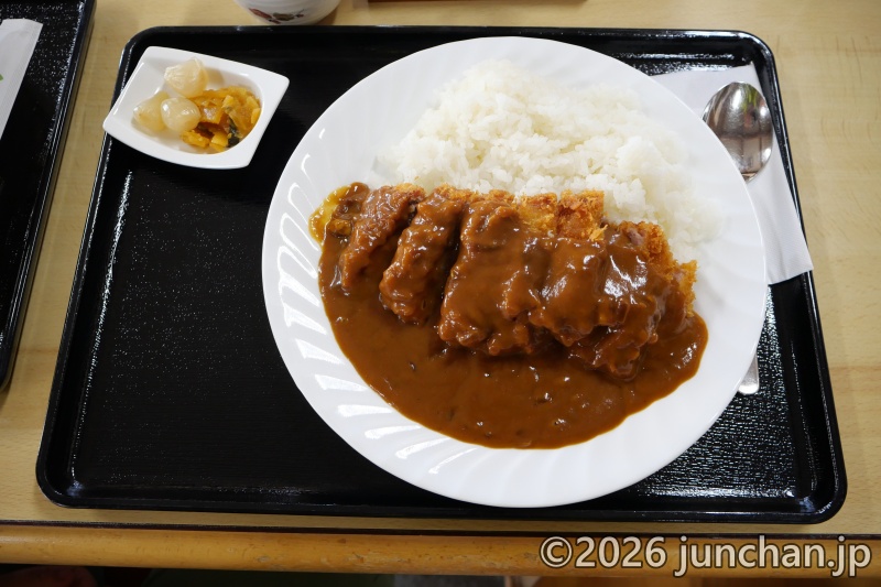 ホテル銀嶺 ランチ カツカレーライス
