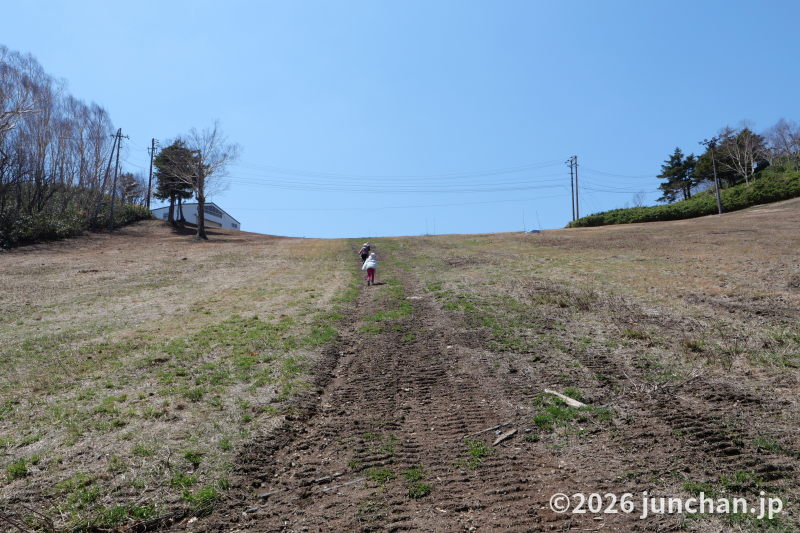 志賀高原 西館山を登る