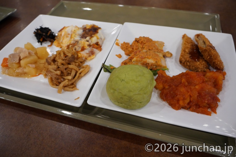 志賀高原 高天ヶ原 志賀パークホテル メインダイニング りんごの木 朝食 夕食