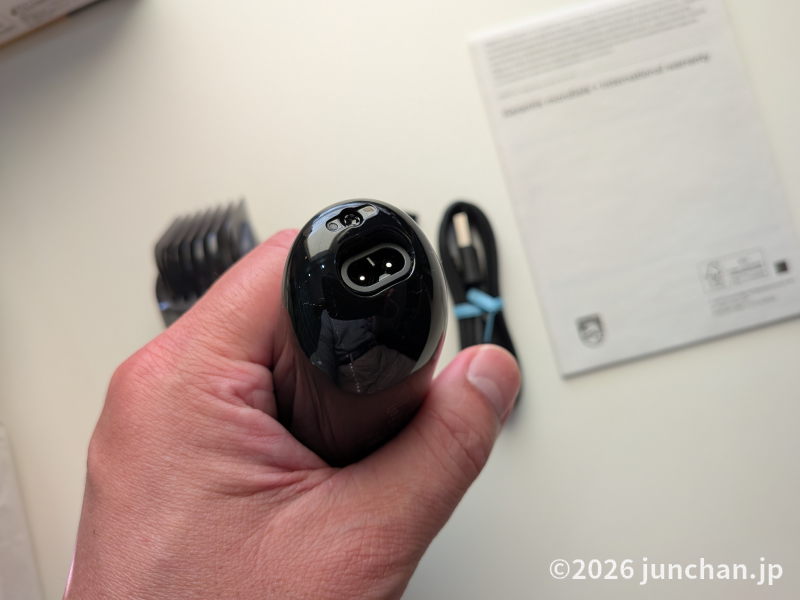PHILIPS ヒゲトリマー 3000シリーズ BT3620/15 本体 電源