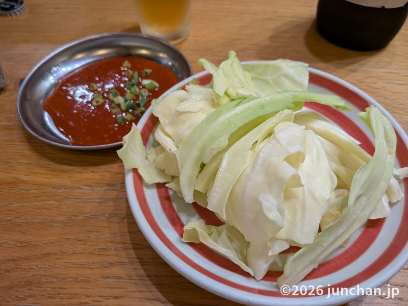 ニューゴールデン お通し おかわり無料
