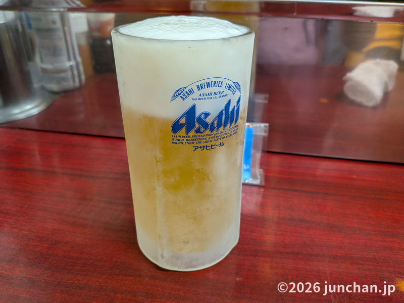 加賀屋 大塚店 キンキンに冷えた生ビール