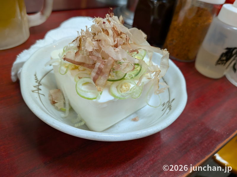 加賀屋 大塚店 冷奴