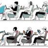 ワーク&スタディ優先車両“TRAIN DESK”|JR東日本